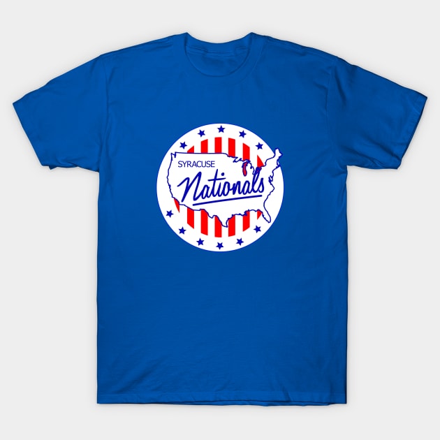 Historic Syracuse Nationals Basketball T-Shirt by LocalZonly